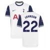 Maglia ufficiale Tottenham Hotspur Johnson 22 Casa 2024-25 per Uomo